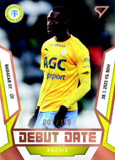 Babacar Sy Teplice SportZoo FORTUNA:LIGA 2022/23 2. serie Debut Date Rookie /149 #DR-25